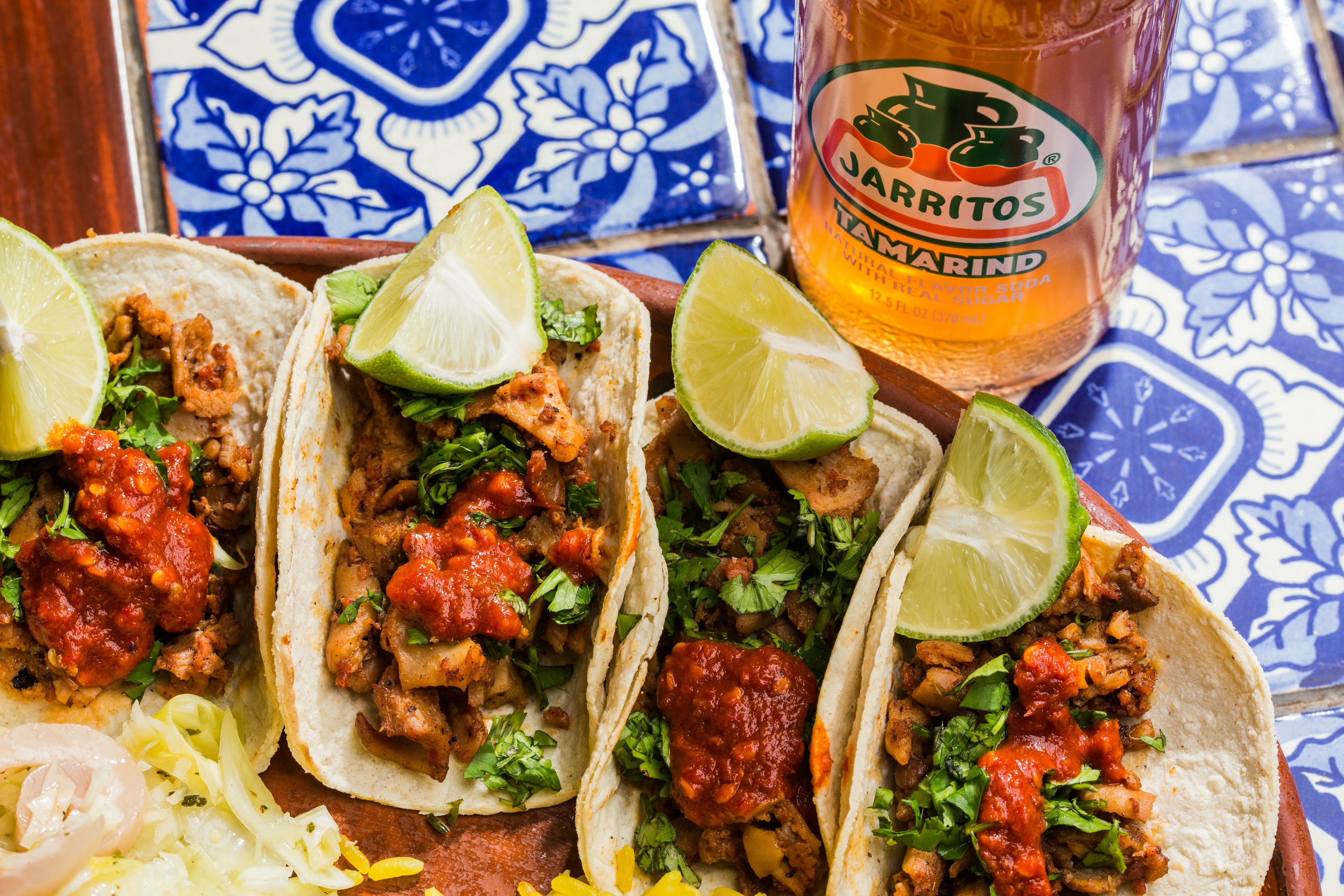 A selection of delicious tacos in Vancouver.